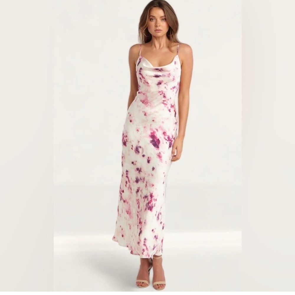 Nordstrom Bardot Tie Dye Slip Dress XL